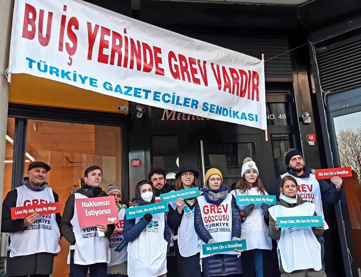 berilakman's tweet photo. - Our wages melted about 50% within a year due to Turkey’s currency crisis

- We cost the BBC about half what we did in January 2021

- What we are asking for is still less than what we were earning in January 2021

- All we want is a fair offer #BBCdeGrevVar #BBCTurkeyStrike https://t.co/yRkSLVUdWL