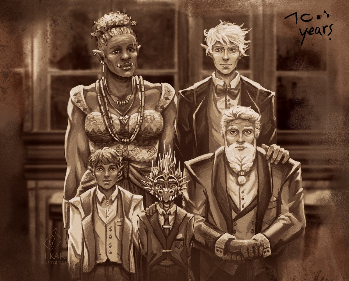 hikari_tweets's tweet photo. 5 years, 10 years, 20 years. What an emotional rollercoaster this has been @TheRustyQuill 
Thank you, yet again @AlexanderNewall @benrlmeredith @LydNicholas @Alecto101 @BraveSirFblthp #rqg #rqgepilogues https://t.co/0seXFpYPN4