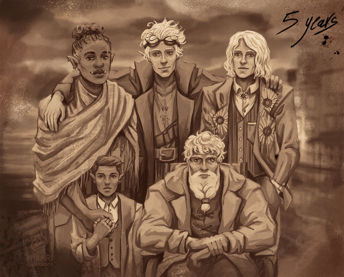 hikari_tweets's tweet photo. 5 years, 10 years, 20 years. What an emotional rollercoaster this has been @TheRustyQuill 
Thank you, yet again @AlexanderNewall @benrlmeredith @LydNicholas @Alecto101 @BraveSirFblthp #rqg #rqgepilogues https://t.co/0seXFpYPN4