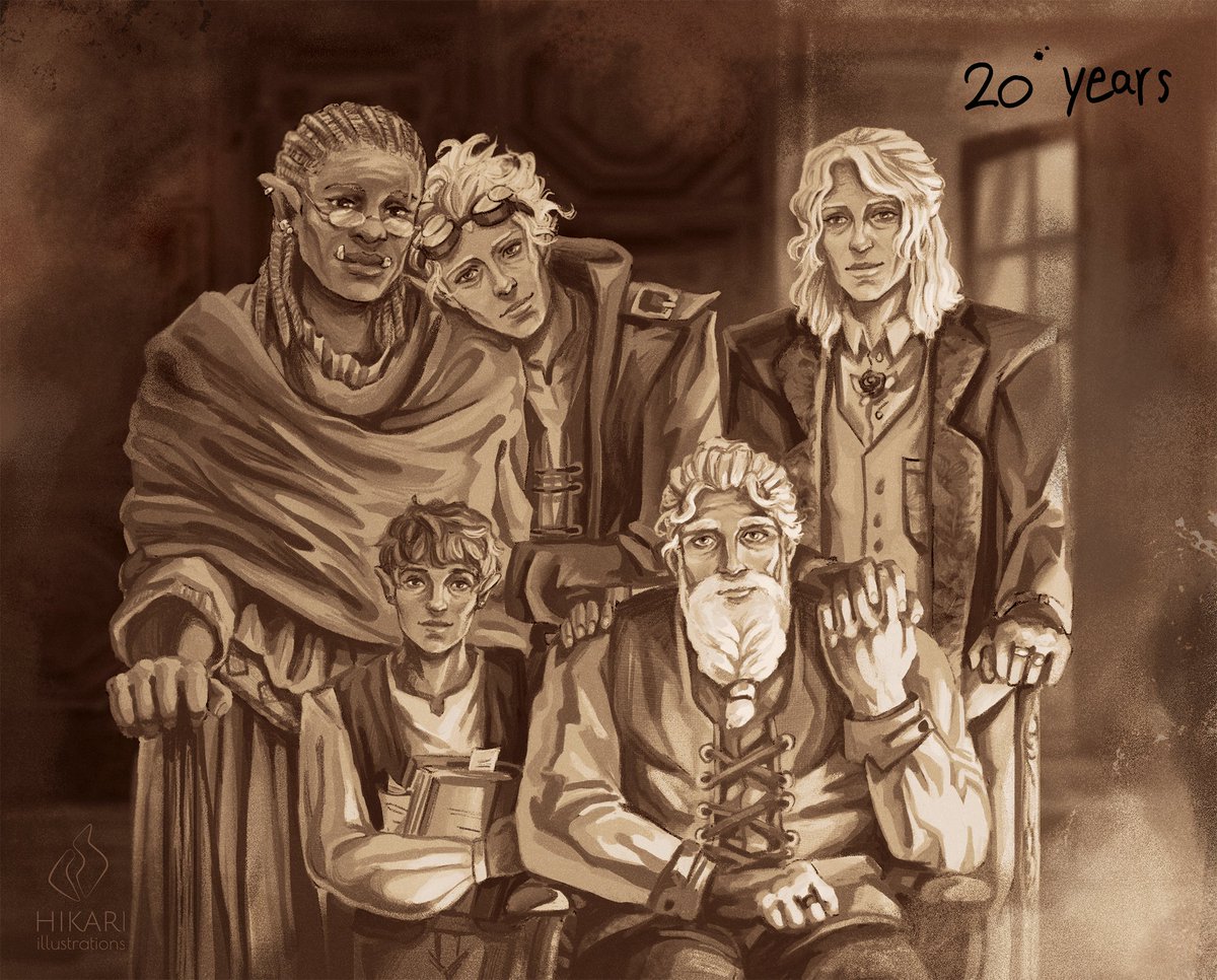 hikari_tweets's tweet photo. 5 years, 10 years, 20 years. What an emotional rollercoaster this has been @TheRustyQuill 
Thank you, yet again @AlexanderNewall @benrlmeredith @LydNicholas @Alecto101 @BraveSirFblthp #rqg #rqgepilogues https://t.co/0seXFpYPN4