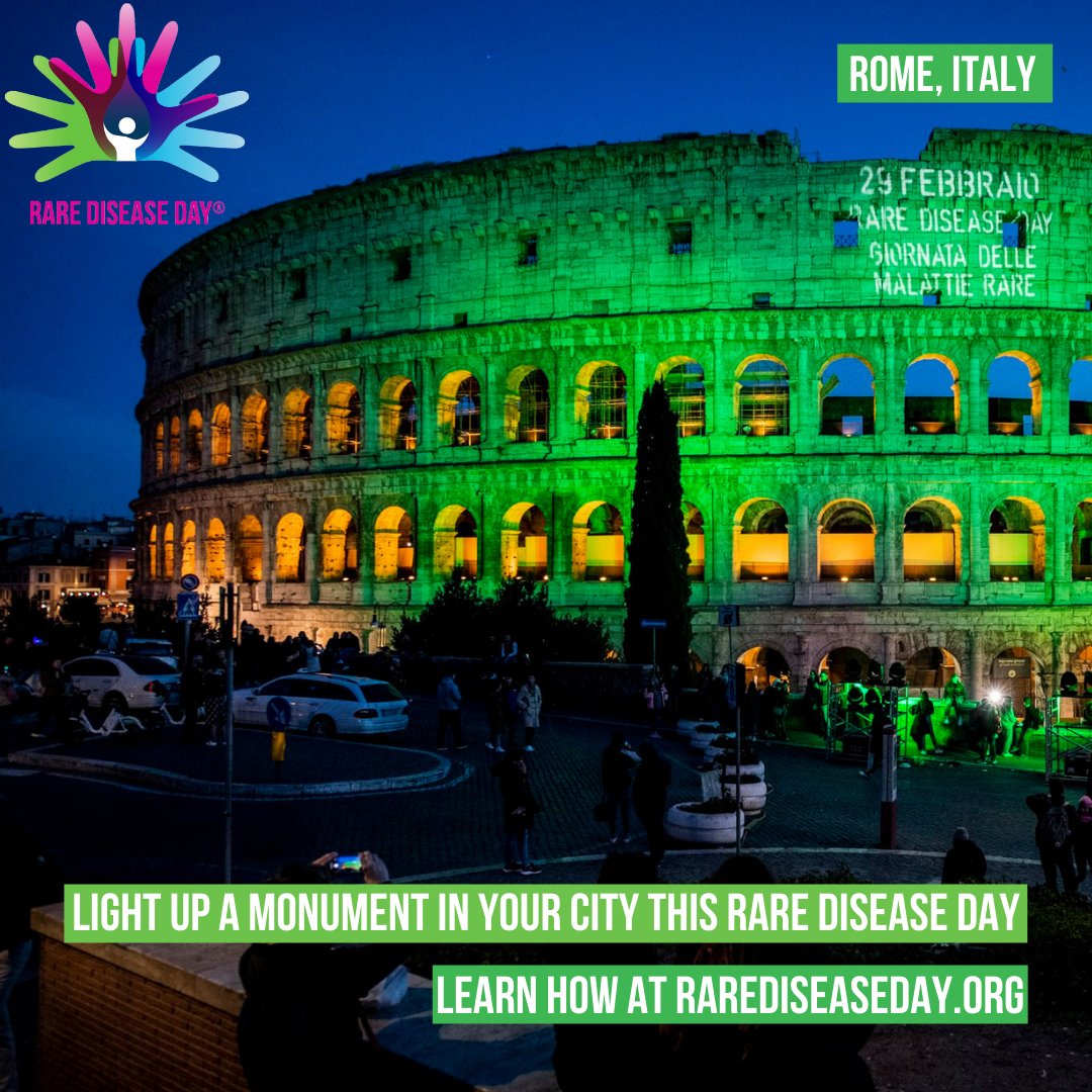 rarediseaseday's tweet image. Join the global chain of lights and light up a monument in your city for Rare Disease Day 2022! ✨

Help us spread the word and raise awareness for rare diseases.

➡️ Learn how to illuminate a building in your city: cutt.ly/4UqHCuy