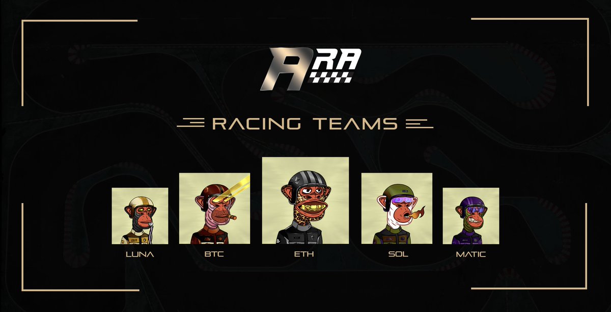 Meet the Academy racing teams! 🏁 
For which will you race? 🏎️💨 #ARA