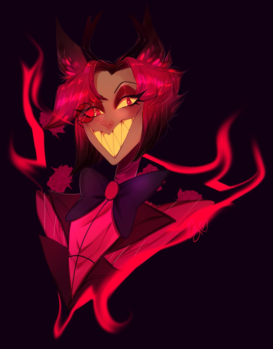 ✨Smile My Deer✨ #HazbinHotel #Alastor #RadioDemon #HazbinHotelAalastor