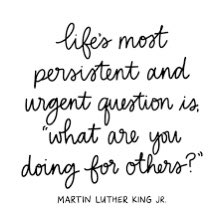 Our university motto, Servire, means “to serve,” and we cannot think of a better quote for MLK Day than this one. As the university is closed today, it is a great opportunity to find a way to give back. Check out @ecuclce for more info about the MLK celebration this week 💜