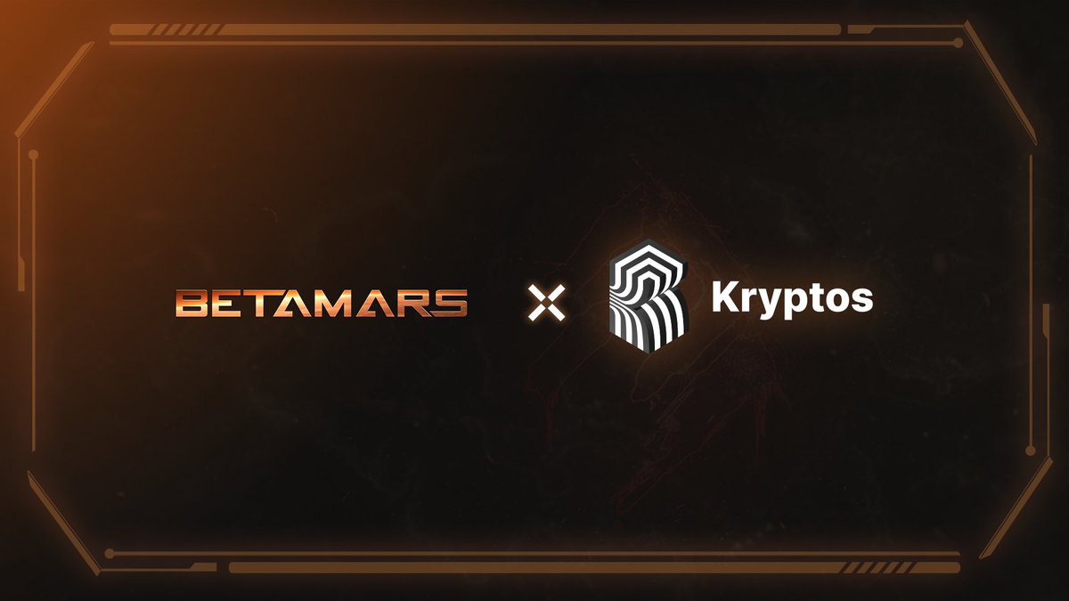 Here <a href="/KryptosResearch/">Kryptos</a> landed for our common dream world🔥
We’re glad to have you in our seed investment round！
#metaverse  #NFT #BetaMars