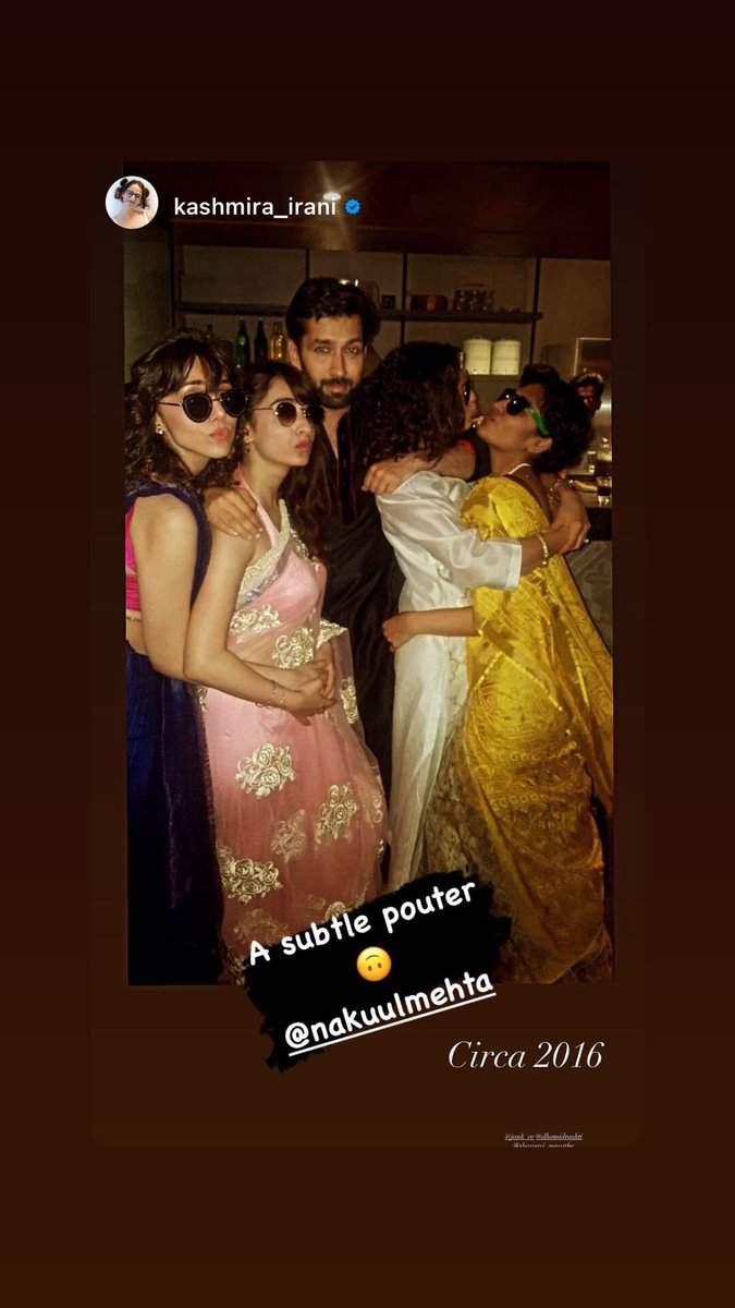 #QueenD 👑 <a href="/drashti10/">Drashti Dhami</a> 🥰

{ 16-1-2022 } 
Cr: <a href="/Kashmira_Irani/">Kashmira Irani</a> 

New IG Story 🥳🥳

#DrashtiDhami #DDians