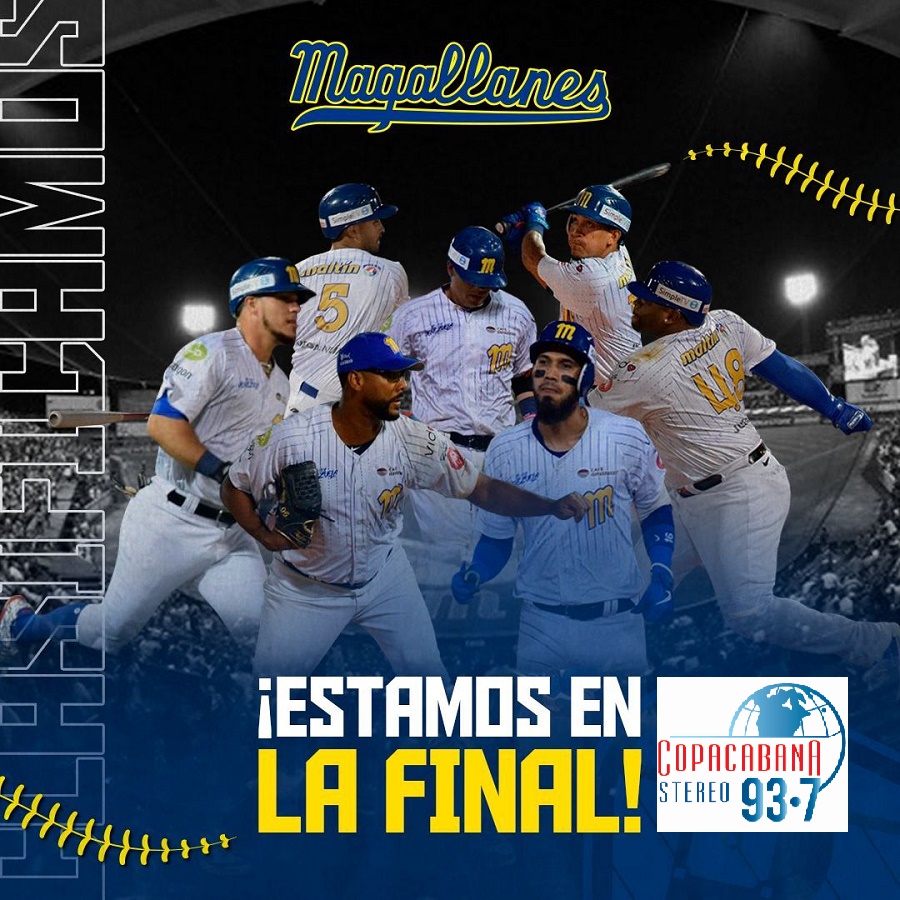copacabanafm's tweet photo. Navegantes del Magallanes no quiso dar tregua en su parque y apoyados en una ofensiva implacable del mexicano Jesse Castillo, los turcos derrotaron con pizarra por 12-2 a su eterno rival, Leones del Caracas, con lo que automáticamente les dio su pase a

https://t.co/qoKf7xkbqs https://t.co/UlwcVxRZju