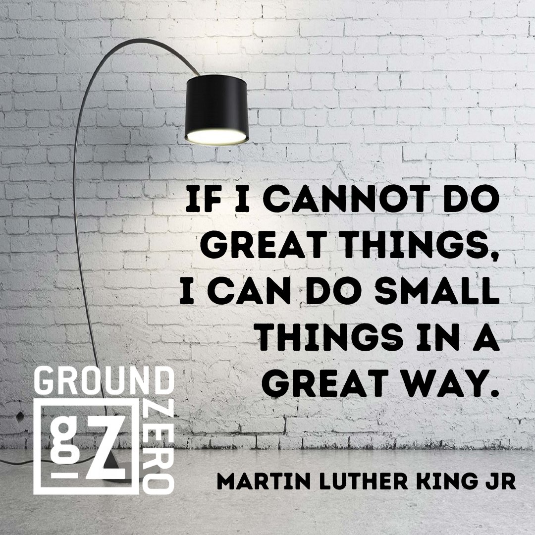 GroundZeroMB's tweet photo. Remembering MLK Jr. https://t.co/YRwHDeuzya