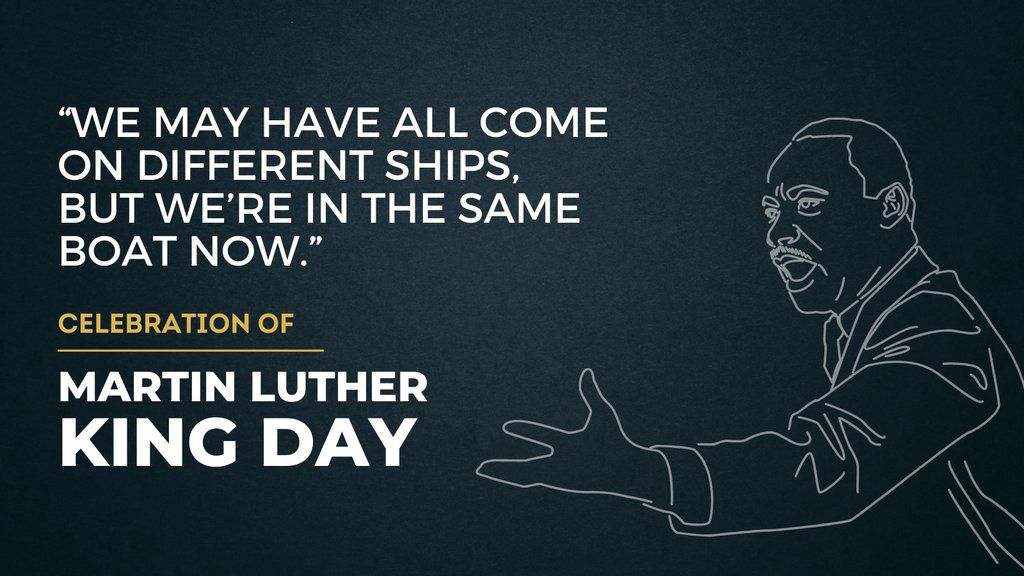 ReDefinersWL's tweet photo. Today we celebrate the life and achievements of Martin Luther King Jr. Today we promote equal rights for all Americans, regardless of their background. 

#martinlutherkingjr #martinlutherking #mlkday #redefiners #redefinerswl https://t.co/mmbUo6QfG1