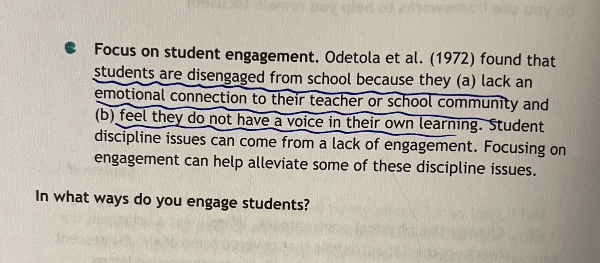 What if we started seeing discipline issues through the lens of engagement…

It makes sense. We rarely see kids who are engaged getting into trouble <a href="/suetobin/">Sue Tobin</a>