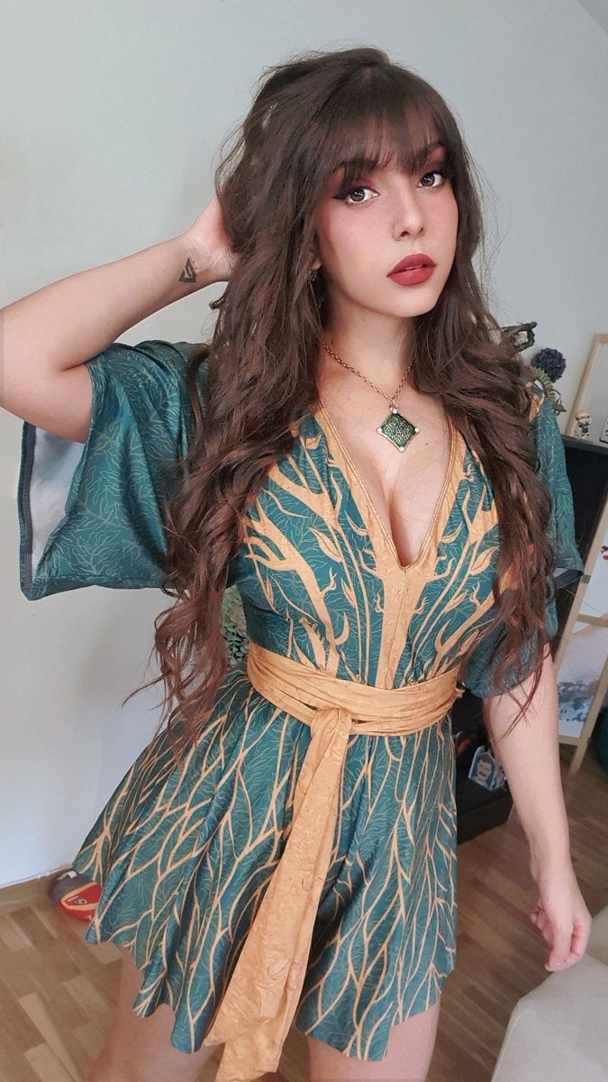 Shermie (@shermie_cos) on Twitter photo I'm back home! Been here for a few days but I legit had no energy for anything besides work. Now I feel better and excited to get back to my routine. Thinking about setting a stream for tomorrow. Talk about Brazil and play some games.🥰
Triss inspired dress from <a href="/BlackMilkTweets/">BlackMilk Clothing</a> I'm back home! Been here for a few days but I legit had no energy for anything besides work. Now I feel better and excited to get back to my routine. Thinking about setting a stream for tomorrow. Talk about Brazil and play some games.🥰
Triss inspired dress from <a href="/BlackMilkTweets/">BlackMilk Clothing</a>