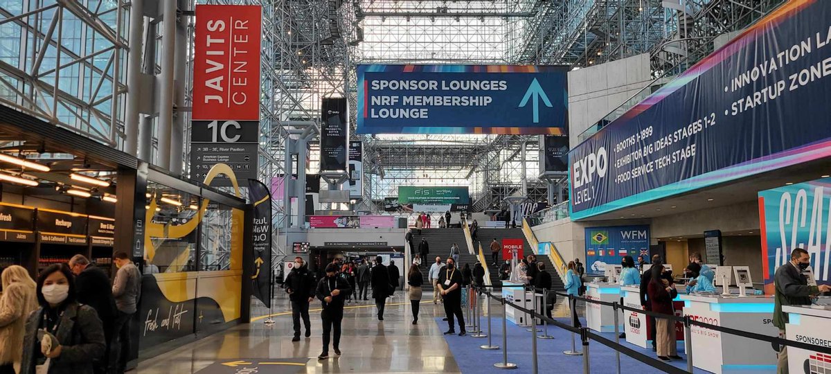 TrueCommerce's tweet photo. Day 2 at #NRF2022! Learn more about our #SupplyChain solutions at booth 660. #dobusinessineverydirection @NRFBigShow https://t.co/VtJyZtnLR5