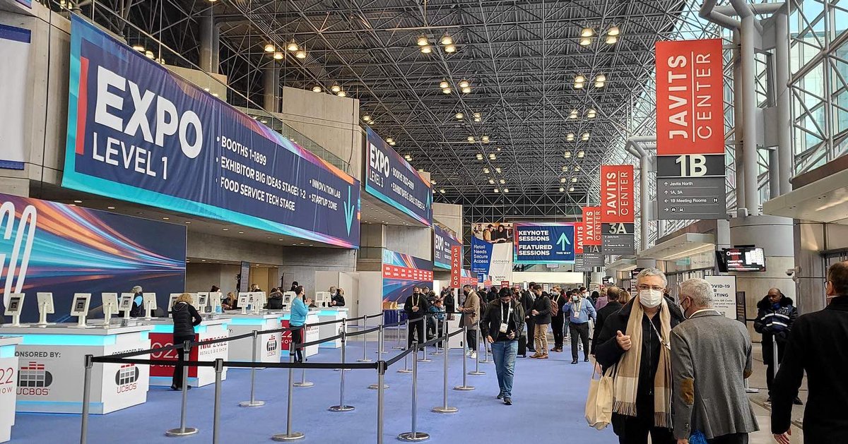 TrueCommerce's tweet photo. Day 2 at #NRF2022! Learn more about our #SupplyChain solutions at booth 660. #dobusinessineverydirection @NRFBigShow https://t.co/VtJyZtnLR5