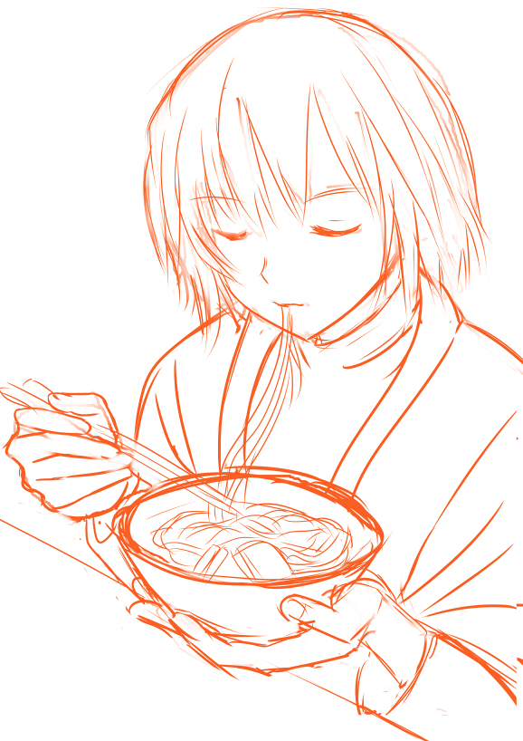 ラクガキ途中経過 