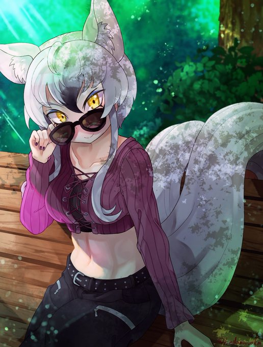 私服でお出かけマカミちゃん
#けものフレンズ3 