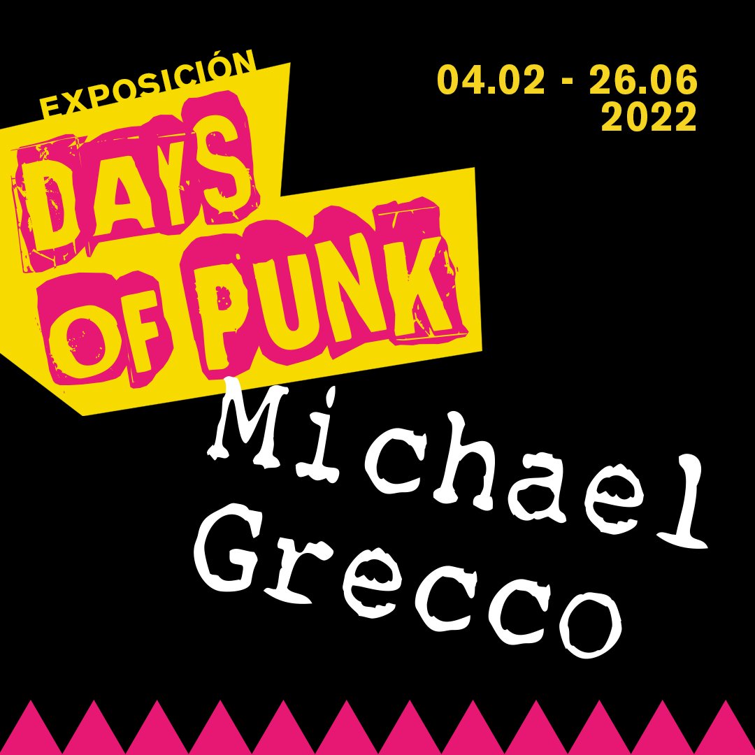 latermicamalaga's tweet photo. 'Days of Punk' es la primera exposición de esta temporada en #LaTérmica. El fotógrafo (@michaelgrecco) expone por primera vez en España una muestra de las salvajes escenas que logró capturar con su cámara en Nueva York y Reino Unido. 

👉 https://t.co/a7UV2rQgje https://t.co/nITteTdqMI