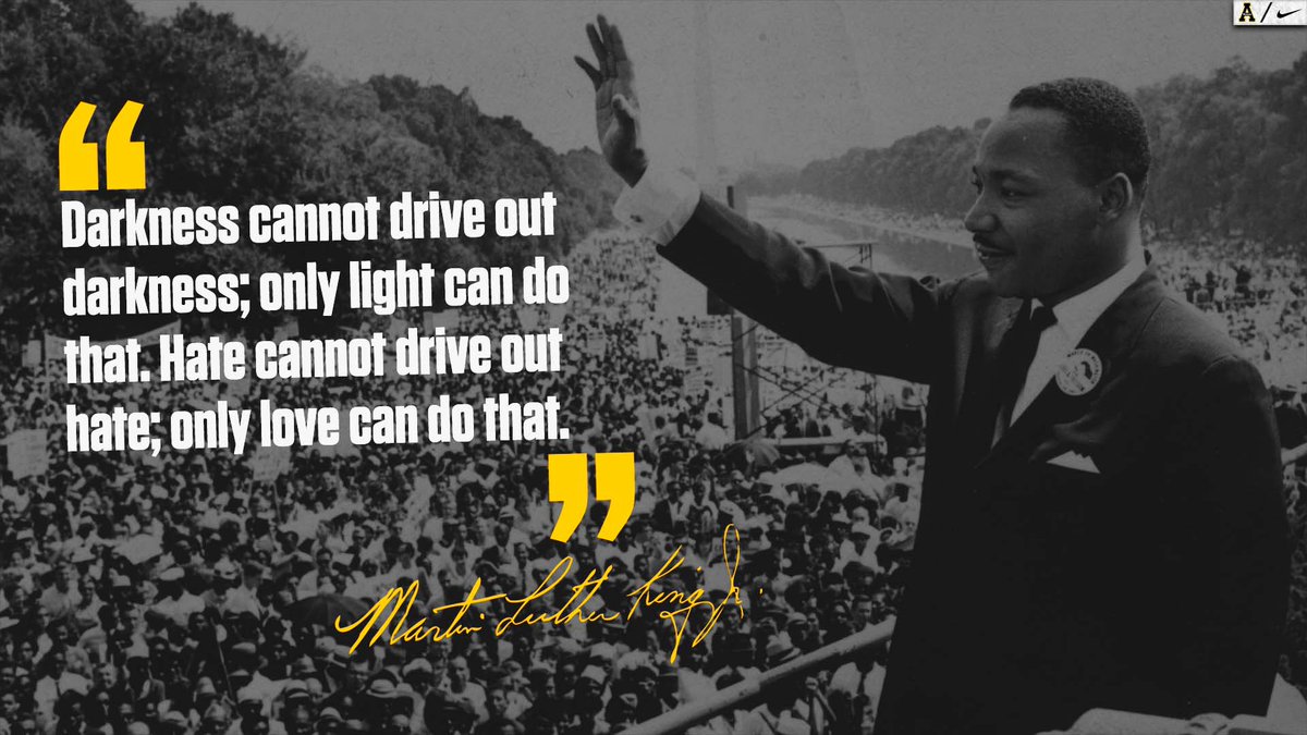 Today, we remember and honor the life and legacy of Dr. Martin Luther King Jr. 

#MLKDay