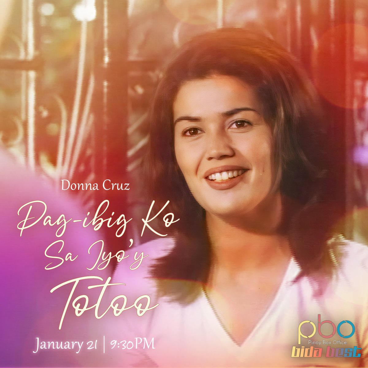 Mapapa-ibig ka talaga sa smile ni #DonnaCruz bilang Dulce sa 𝗣𝗮𝗴-𝗶𝗯𝗶𝗴 𝗞𝗼 𝗦𝗮 𝗜𝘆𝗼'𝘆 𝗧𝗼𝘁𝗼𝗼.

Panoorin 'yan ngayong Friday, January 21, 9:30PM sa PBO Bida Best! #UnaKaRito