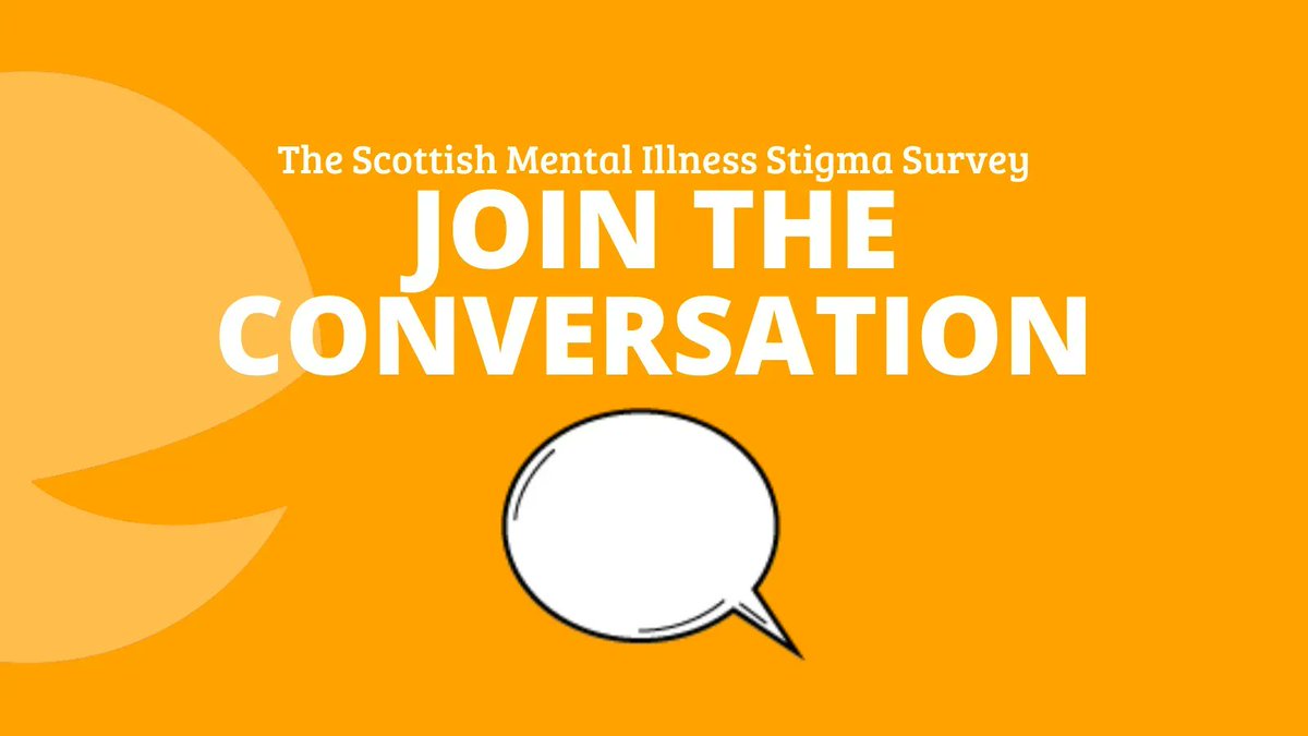 The Scottish Mental Illness Stigma Survey is a first-of-its-kind piece of research for Scotland✍️

We're looking to hear from folk who have experienced long-term mental illnesses which have seriously impacted on their lives.

📣 Take the survey here: 
seemescotland.org/stigmasurvey/