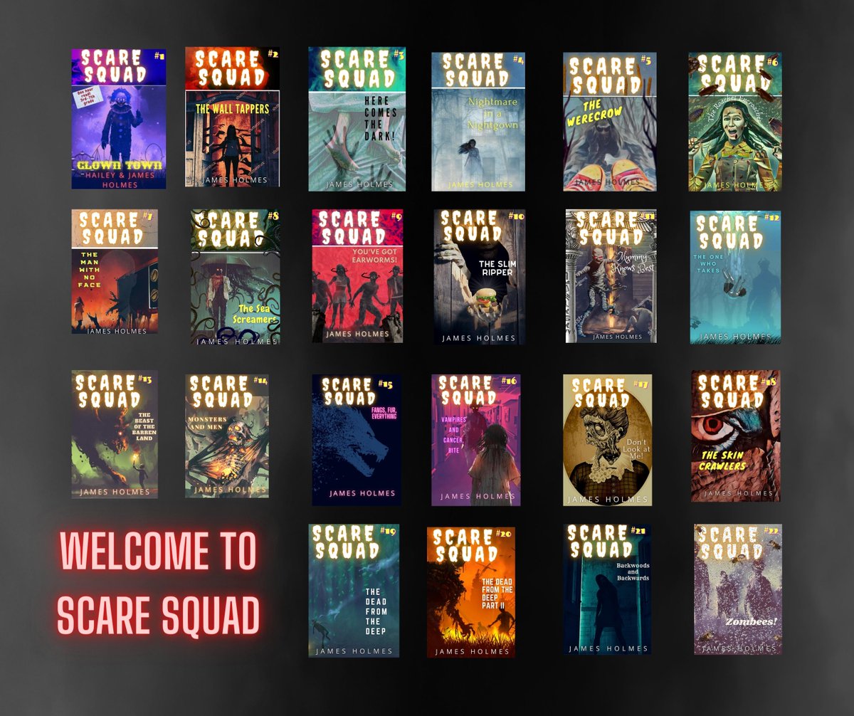 jamieholmestv's tweet photo. 22 books where five intrepid kids battle ‘creatures of the night’ that mimic real-life threats.
Screentime. Social media influencers. Bullying. School violence. Welcome to Scare Squad. https://t.co/XqqTBHsnFn
@OrlandoWeekly @jimcolbertshow @FLManRadio @orlandomomsblog @OrlandoMag https://t.co/yNyrQlV4jP