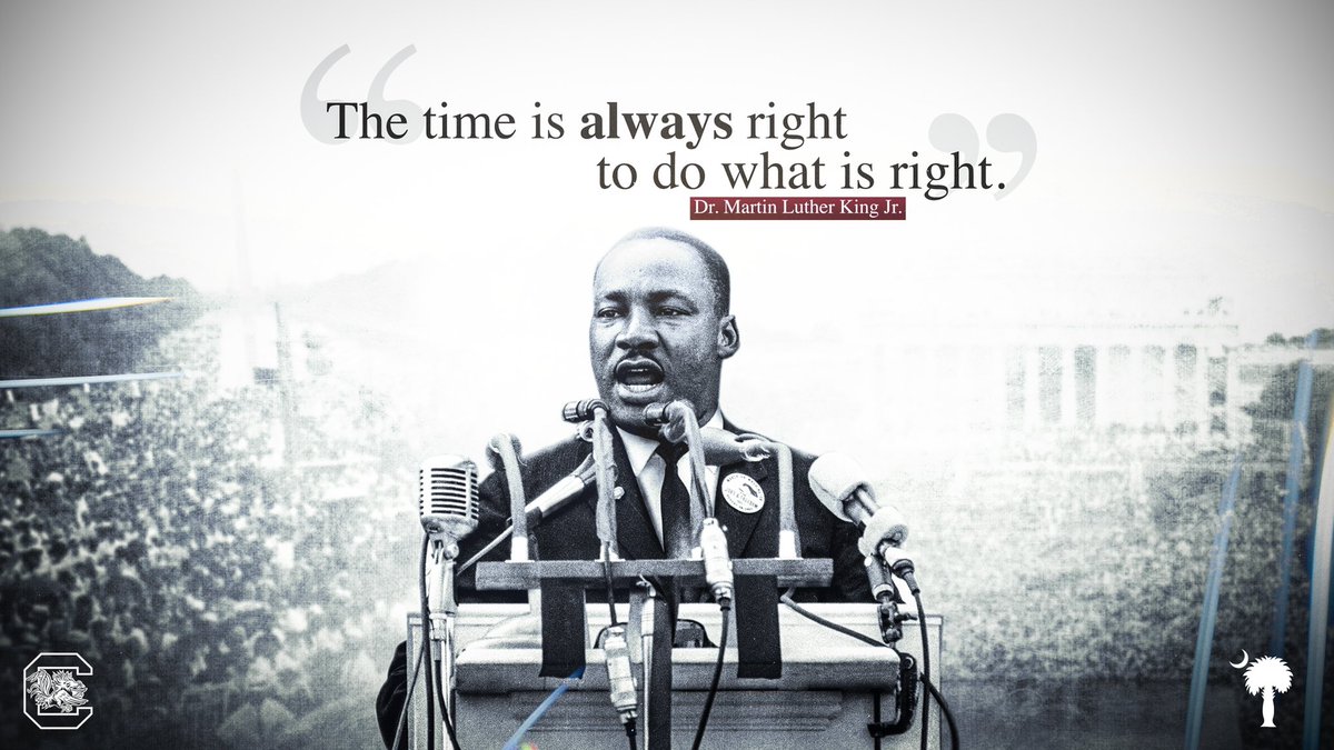 Today we honor the incredible life and accomplishments of Dr. Martin Luther King, Jr.