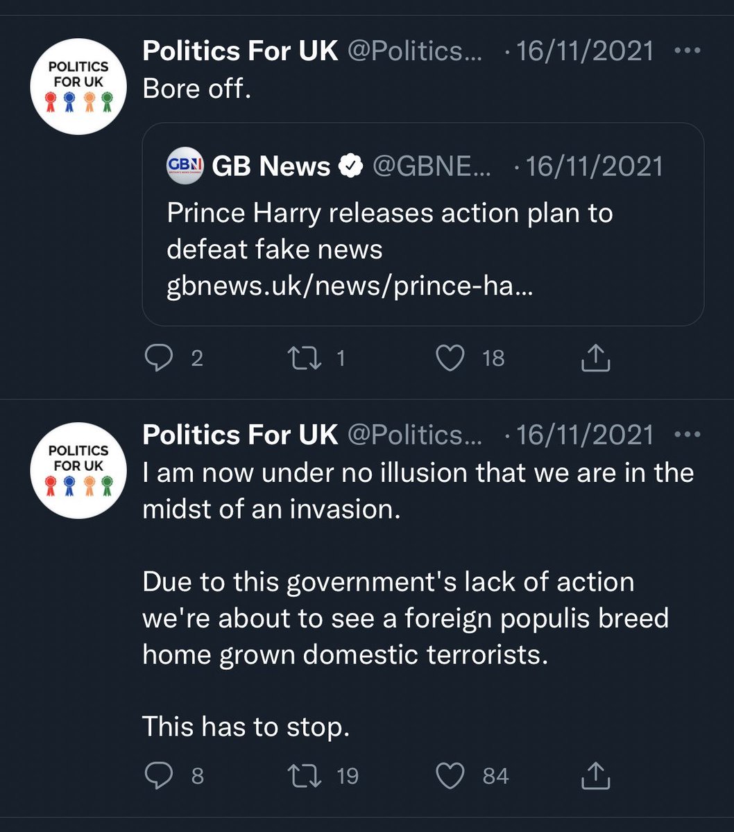 Just to warn folks, there's an account called PoliticsForUK (that have tried to capitalise on the collapse of PoliticsForAll) who are far worse at citing sources and have a track record of blatant bias (see pics).

There are much better options out there to get your news!