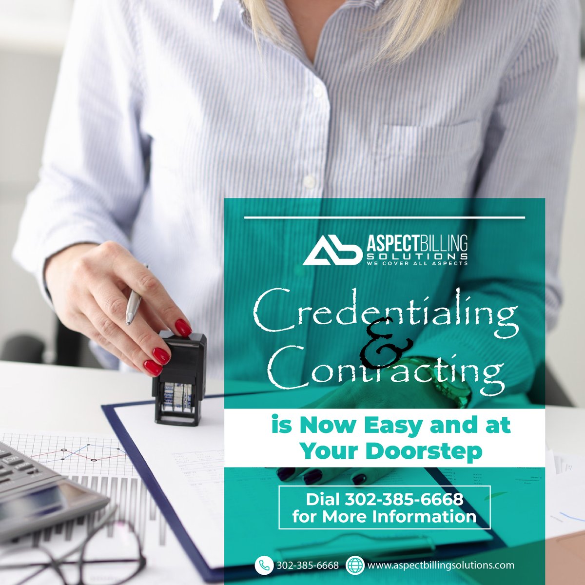 AspectBilling's tweet image. Credentialing and Contracting is Now Easy and at Your Doorstep, Dial 302-385-6668 for More Information

🌐 aspectbillingsolutions.com
📧 info@aspectbillingsolutions.com
📞 302-385-6668

#MedicalBills #MedicalBillingandCoding #BillingCoding #RCM