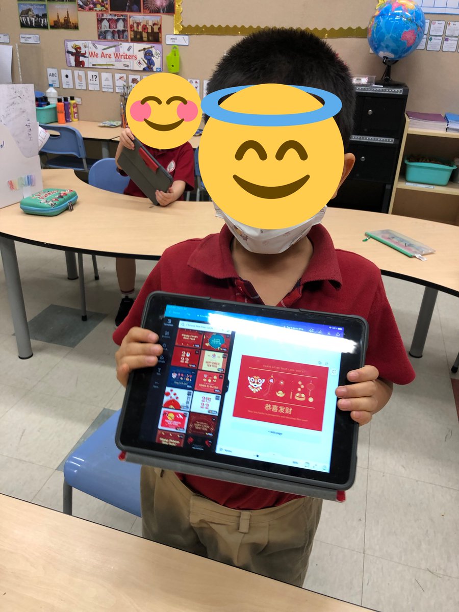 Creative E-Greeting card making by Year 1 students. #HIS_learning <a href="/HELPISKL/">HELP International School</a>