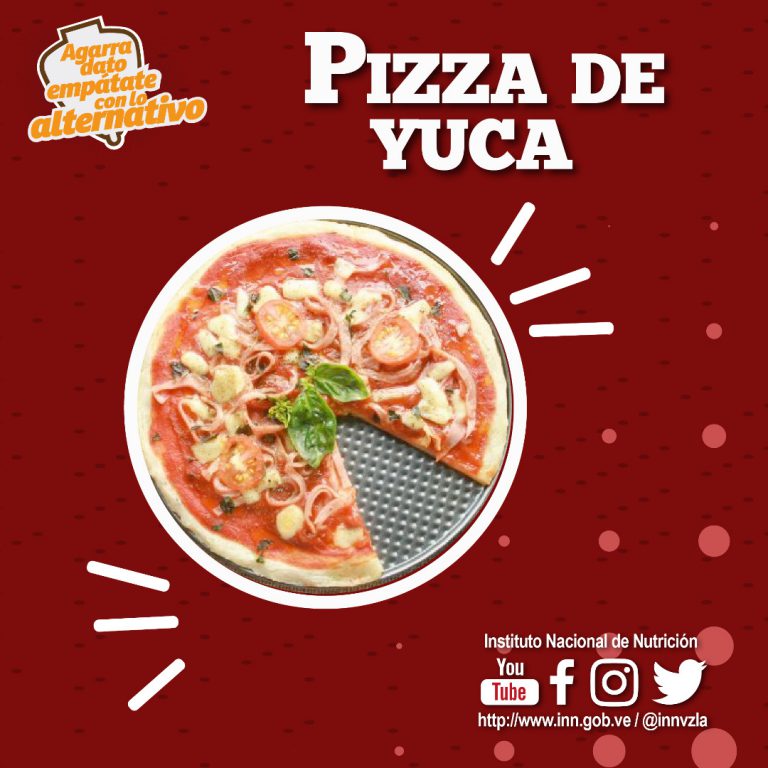 InnVenezuela's tweet photo. #Receta 🍕|| Agarra Dato las bondades de la yuca con pizza
 de vegetales sin gluten https://t.co/ODuDDXi3Im https://t.co/GFW7VxTyOQ