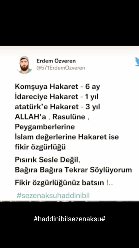 #haddinibilsezenaksu