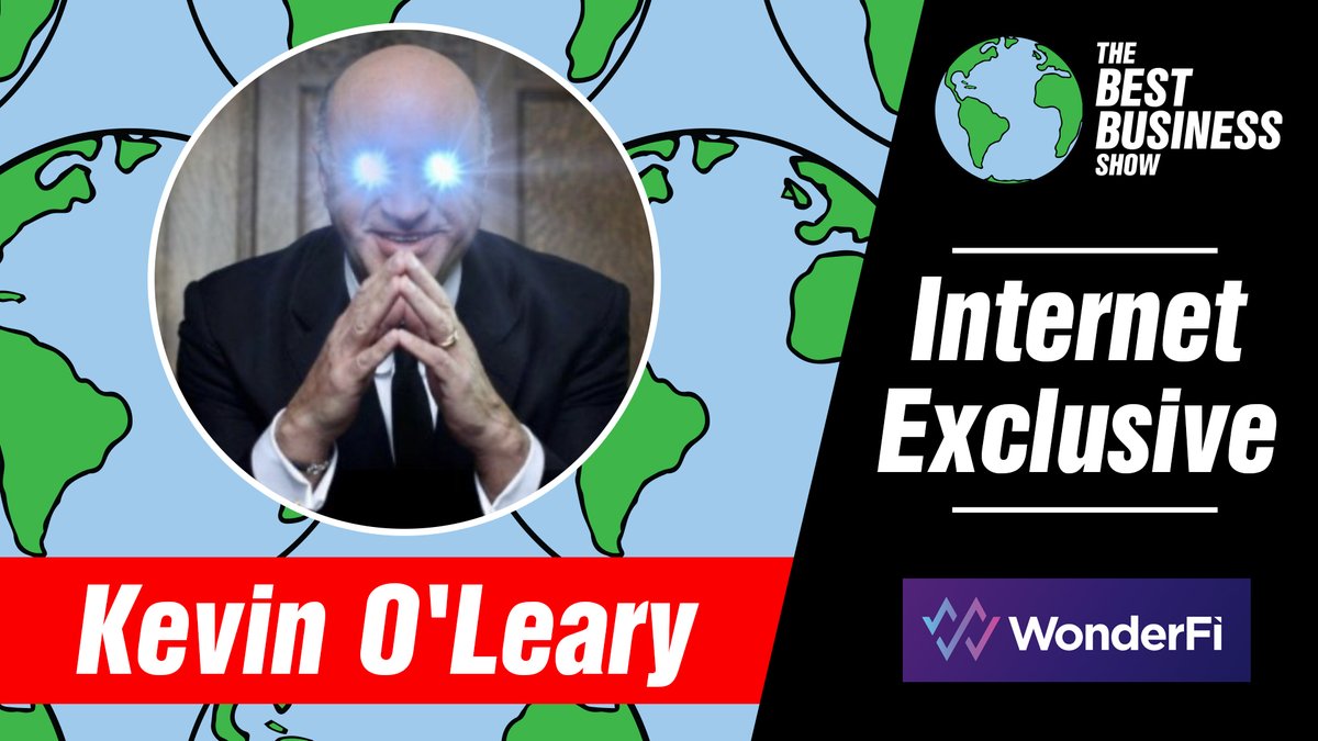 kevinolearytv's tweet image. Join me and @APompliano at noon EST on #TheBestBusinessShow we will discuss all things #Crypto #Wonderfi