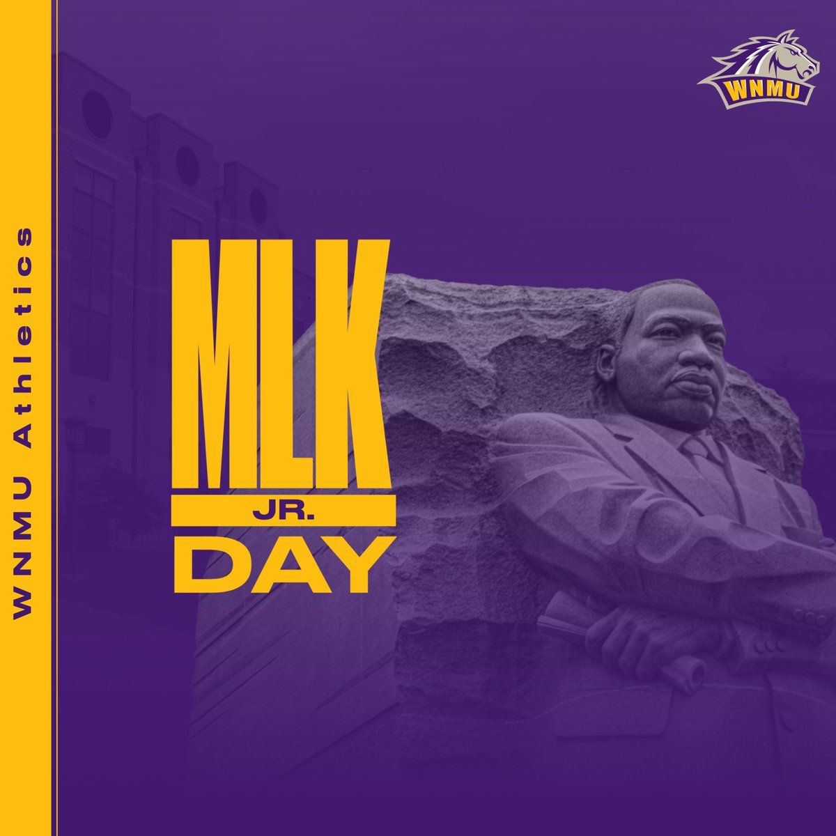 Happy Martin Luther King, Jr. Day from Western New Mexico University Athletics! #MLKDay