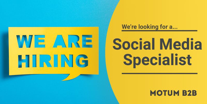 motum_b2b's tweet photo. Are you a social superstar? We're looking for people like you! If you have experience with social strategies to increase brand awareness and engagement, you may be the perfect fit for a Social Media Specialist role. For more info and to apply, click here: https://t.co/ykMQXIRDBz https://t.co/OsfFyB4Fbo