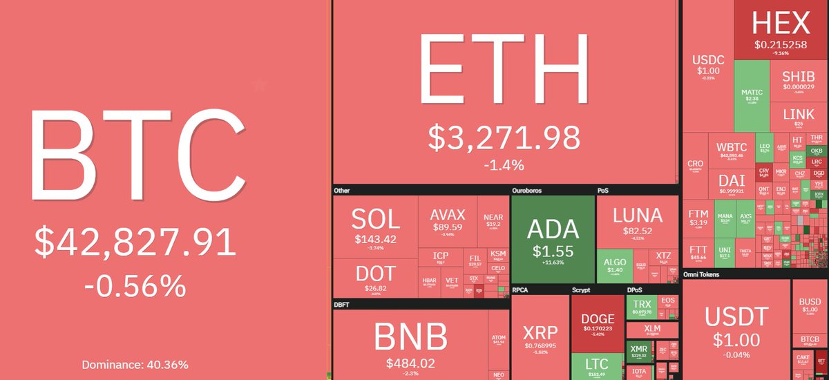 FratArct's tweet photo. 17 January 2022 Cryptocurrency Market Today 📈
#Cryptos #Cryptocurency #bitcoins https://t.co/Z59QFupW8s
