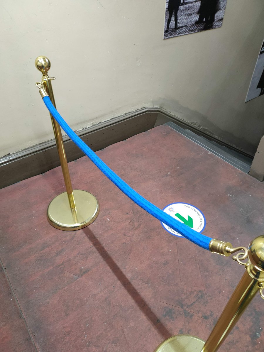 GMPMuseum's tweet photo. We โค๏ธ blue. We won't have any other colour! Even our museum issue red ropes, are - blue.
#BlueMonday #BlueTuesday #BlueStationary #BlueChairs #BlueEverything
#MondayMotivation #mondaythoughts #BrewMonday https://t.co/g5aIrkykr3