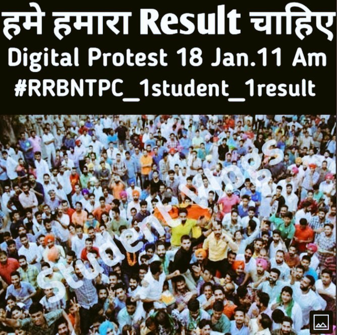 RakeshPayal2's tweet photo. Justice for #RRBNTPC student

 #RRBNTPC_1student_1result

#RRBNTPC_Scam https://t.co/X6FE8qyVBl