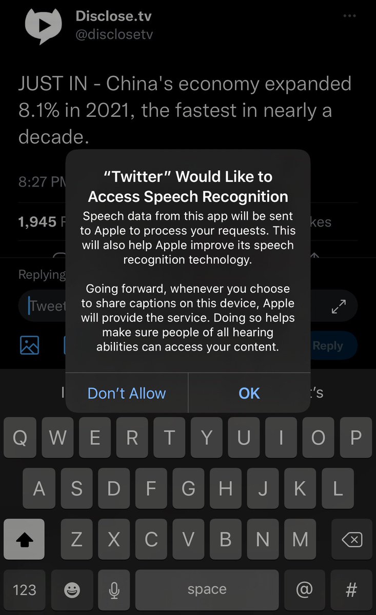 chayahyasharel's tweet photo. Read slow “Twitter” NOooooooo. Never with my permission. They want facial recognition, palm recognition, retinal recognition, now speech recognition to send to Apple (roll eyes hard). #dontallow https://t.co/6pPCGzZywZ