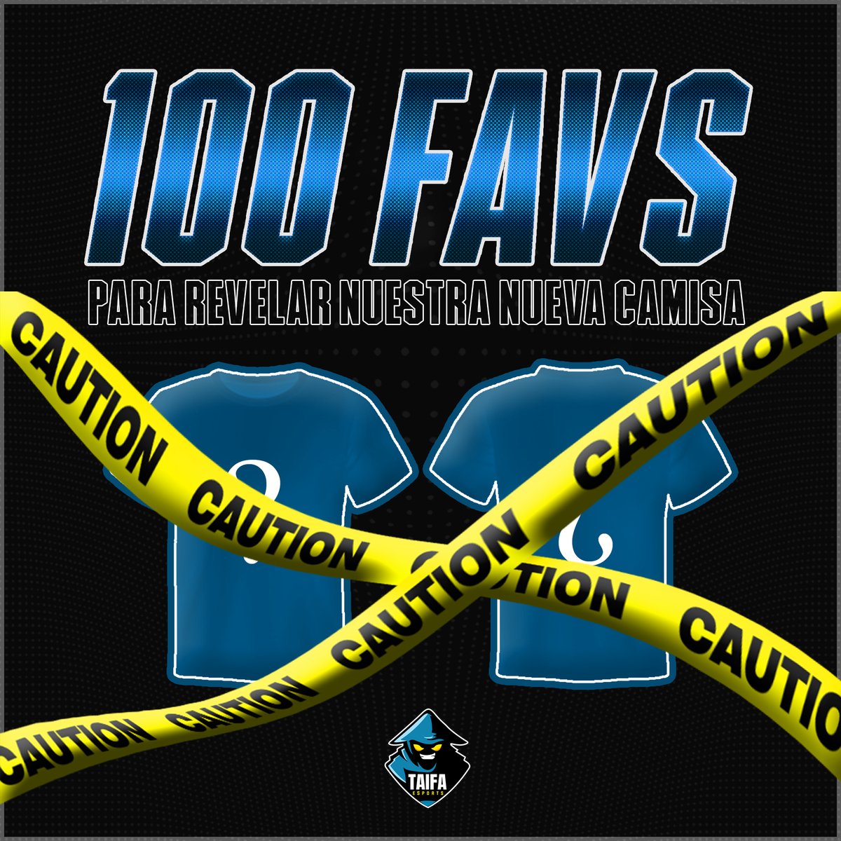 ¡OJO QUE SE VIENEN CURVAS! 🤟🏼

Si llegamos a 100 FAVS presentaremos algo muy importante.. Quizá nuestra camiseta.. 😏😏
No diré mas que no me dejan...  🤫

Reventarlo a apoyo 💙

#WorkingTaifa 😎