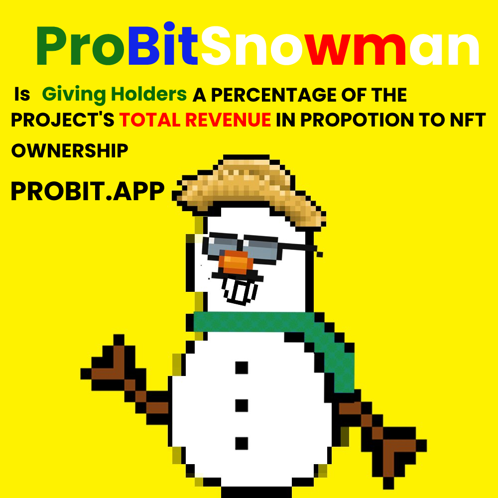 probitsnowmans's tweet photo. 🔥🔥Giveaway🔥🔥
At 1000 Retweets We will Giveaway 5 Probitsnowman NFT

To enter:
 1. Follow @ProbitSnowMan 
 2. Like, Retweet and Tag 3 friends
 3. Discord https://t.co/jMA9Oam5hI 
#NFTs #NFT #NFTdrop #NFTCommunity #nftcollectors #PolygonNetwork #MATIC #opensea #mintingnow #mint https://t.co/PZJurRx4jf