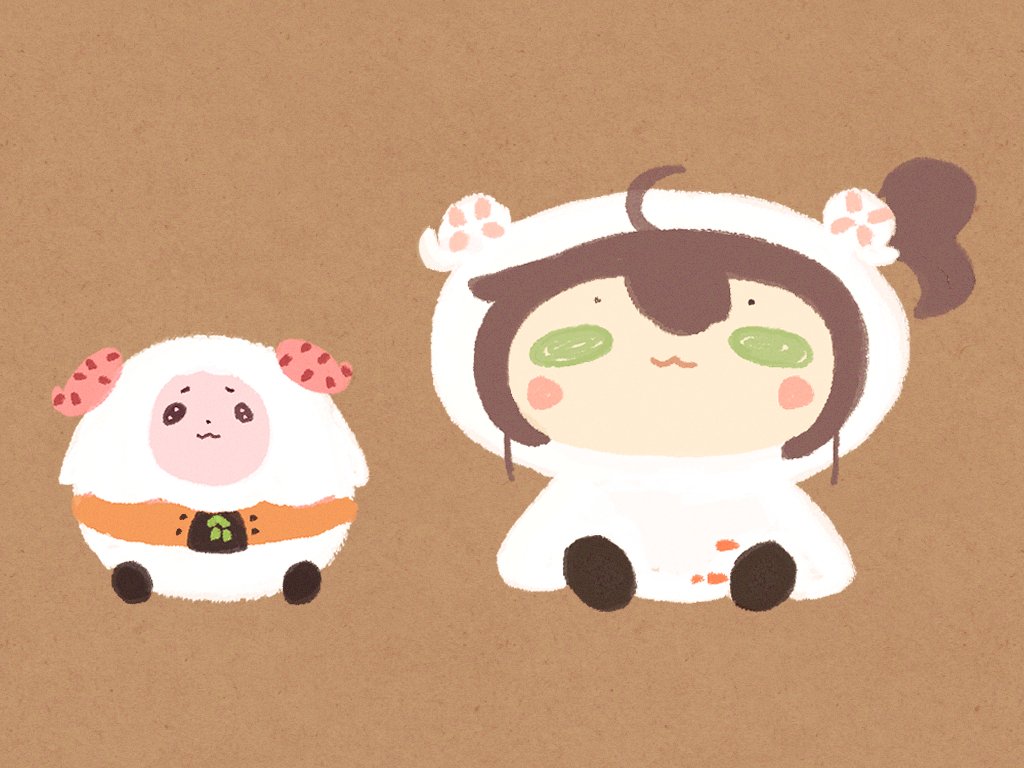 まつりちゃんとちゃちゃまる #祭絵
