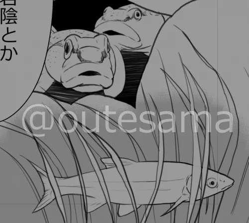 お魚詳しい方にはツッコミどころ満載かもしれませんが、ごめんなさい見逃してください… 