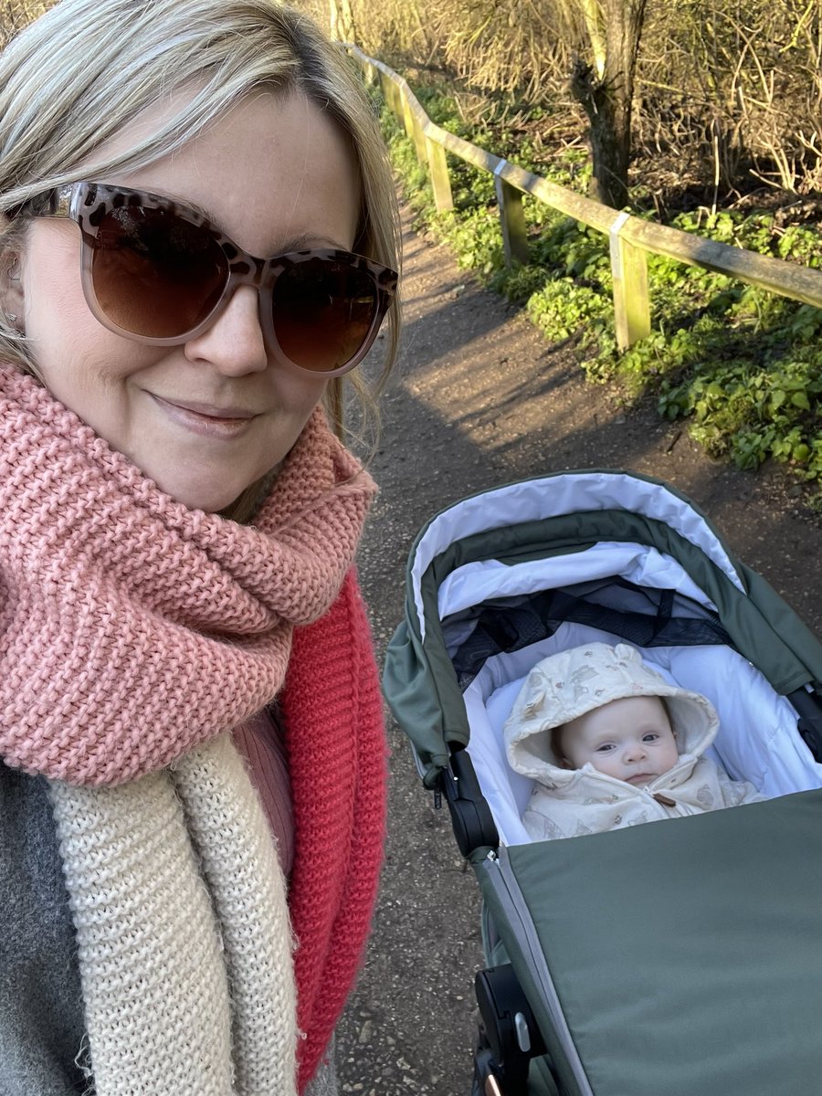Beautiful morning to be out testing our new pushchair for the #MadeForMumsAwards ⭐️ @MadeForMums