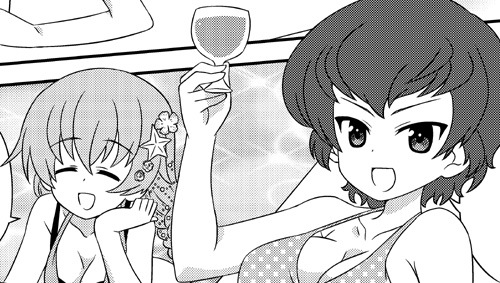 今回の特典はカバさんチームメイン。
描き下ろし短編も巻頭カラー回がらみで逃亡中のカバさんチームの歴史談義?な回。よろしくお願いします! 