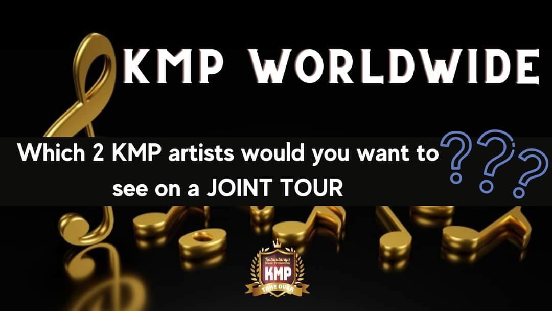 Kmp_worldwide's tweet photo. Which 2 KMP ARTISTES do you want on a countrywide TOUR🇿🇲 ? 

#Kmpworldwide 

⬇️ https://t.co/bw5tMtMmBy