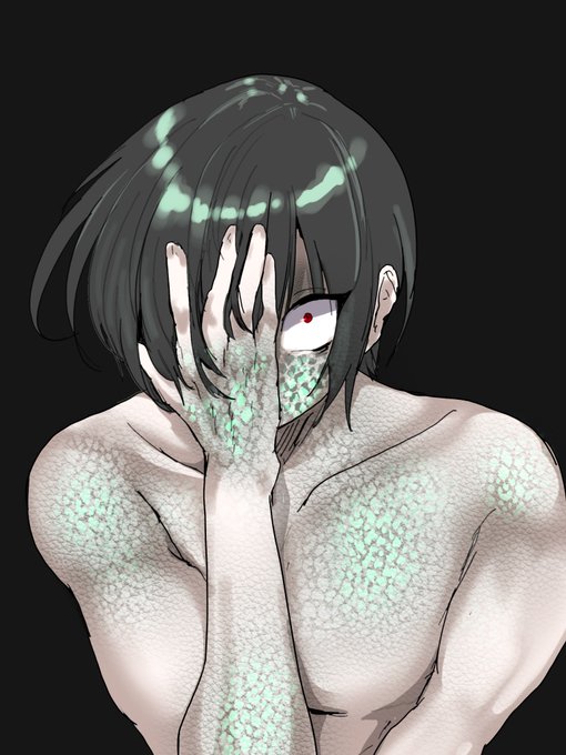 野郎ですみません
創作キャラの三留  蛇男 