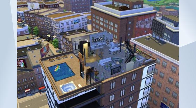 l_veislouder's tweet photo. a closer look at the San Myshuno penthouse that I renovated & turned into an urban downtown loft 😍 Origin ID: Gabbster714 @TheSims @TheSimCommunity #showusyourbuilds #TS4 #TS4cityliving #urbandowntownloftapartment #TS4moschinostuff #TS4spaday #TS4laundryday #TS4ecolifestyle https://t.co/LBHuIURaHr