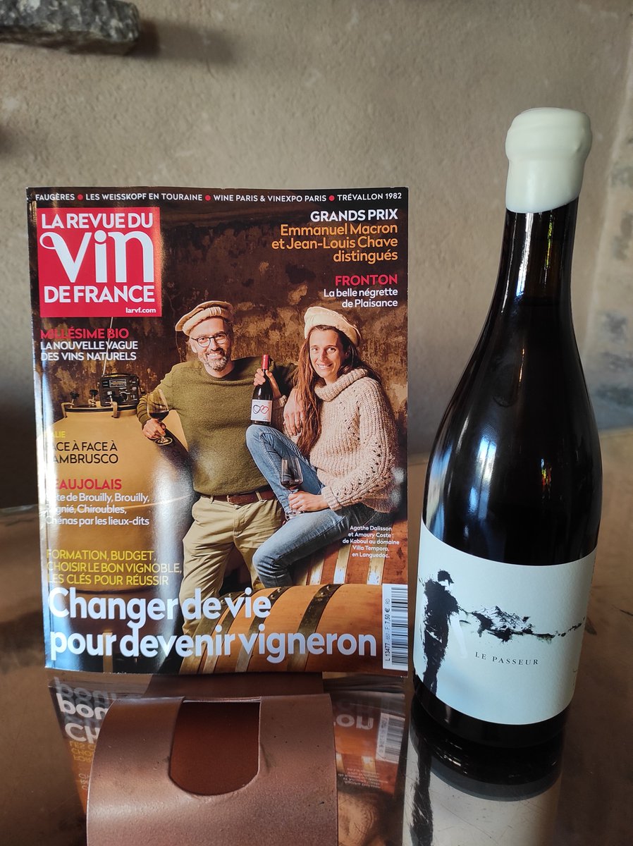 domainedelmas's tweet photo. Merci à @LaRVF_mag et @KValentinCVF d'avoir sélectionné notre cuvée Le Passeur en Limoux Blanc pour être l'un des vins à découvrir lors du salon #millesimebio

#domainedelmas #vinbio #organicwine #aoclimoux #vindulanguedoc #languedocwine https://t.co/AnCGuBNSTU