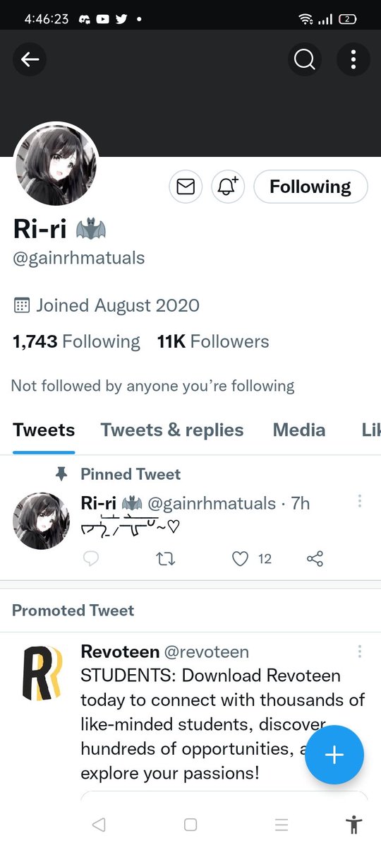 RiyanaThe's tweet photo. @gainrhmatuals Can I please get 6k I would really appreciate if you do! https://t.co/AganbjGCnP