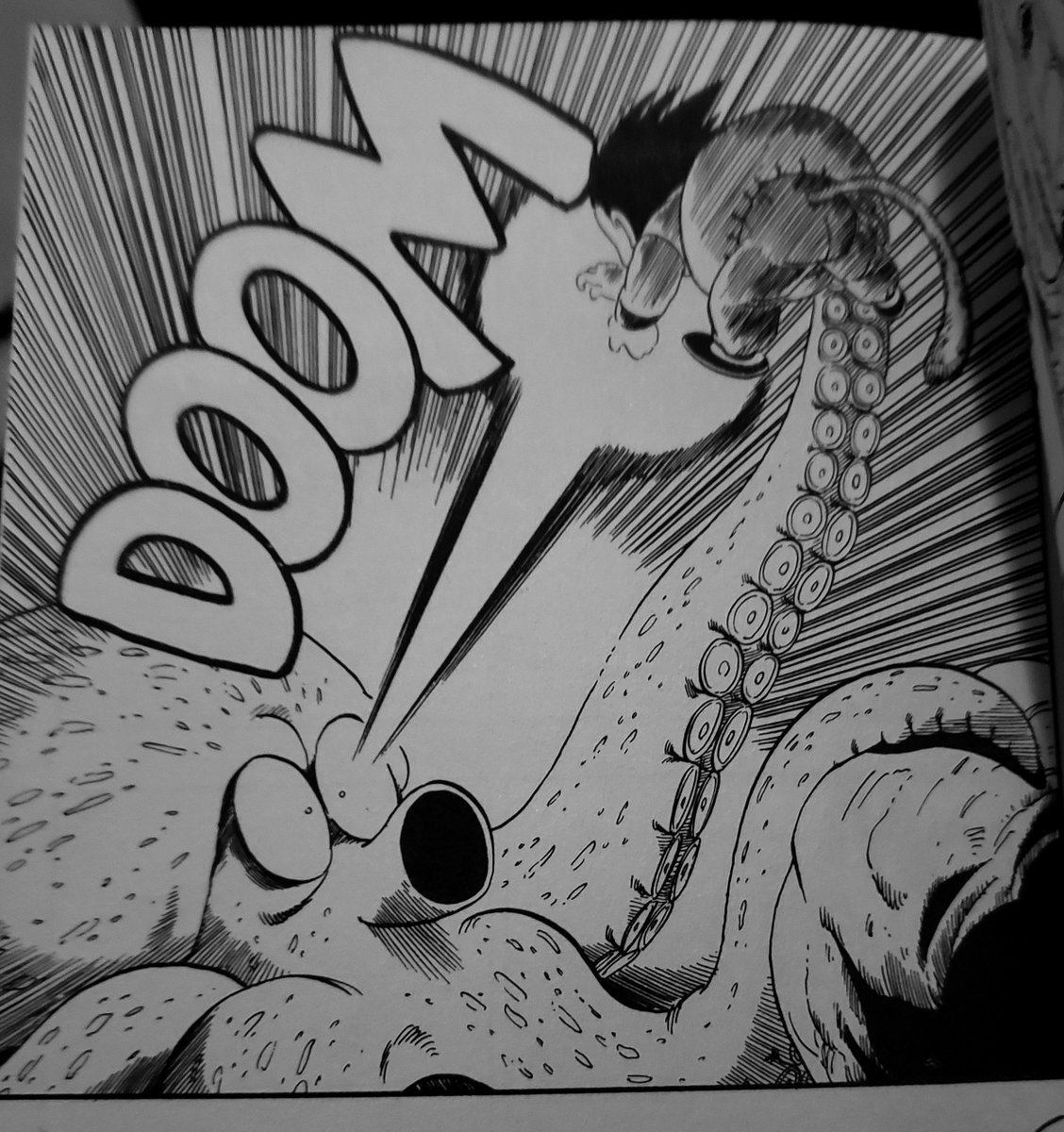 ElisaJGCC's tweet photo. "Octopus isn't bad if you cook it."

Goku killing and eating the octupus that wanted to eat him. I wonder if ChiChi cooked octopus for him. 🤔

#DBQuotes #Goku #Dragonball https://t.co/aIgFavXd5I