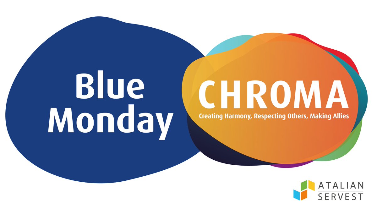 AtalianServest's tweet photo. You may hear a lot about #BlueMonday today. But, we know that many battle their mental health every day. That's why we have information and support available all year-round for our colleagues, through CHROMA, our D&amp;I platform. Find out more: https://t.co/lfMYop6uwG https://t.co/Ytbq6KotOr
